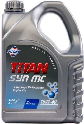 Моторное масло Fuchs Titan Syn Mc 10W40 / 601004360 от компании Бесплатная доставка по Беларуси - фото 1