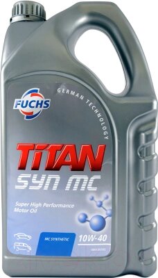 Моторное масло Fuchs Titan Syn MC 10W40 / 601411717 от компании Бесплатная доставка по Беларуси - фото 1