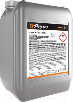 Моторное масло G-Energy G-Profi MSI Plus 15W40 / 253130340 от компании Бесплатная доставка по Беларуси - фото 1