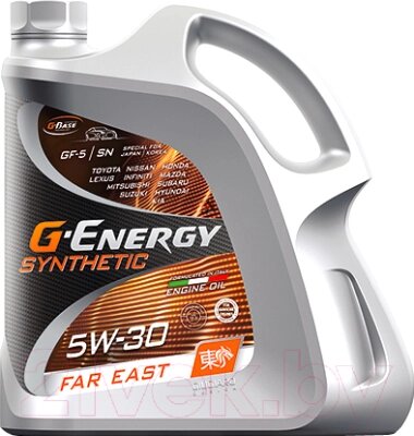 Моторное масло G-Energy Synthetic Far East 5W30 / 253142415 от компании Бесплатная доставка по Беларуси - фото 1