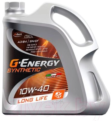 Моторное масло G-Energy Synthetic Long Life 10W40 / 253142395 от компании Бесплатная доставка по Беларуси - фото 1