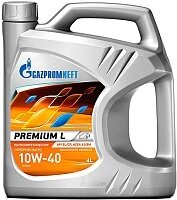 Моторное масло Gazpromneft Premium L 10W40 253142211/253140405 от компании Бесплатная доставка по Беларуси - фото 1