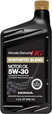 Моторное масло Honda Synthetic Blend 5W30 SN GF-5 / 087989134 от компании Бесплатная доставка по Беларуси - фото 1