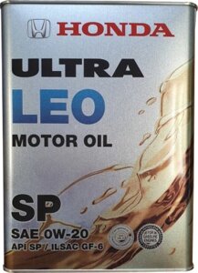 Моторное масло Honda Ultra Leo 0W20 SP / 0822799974