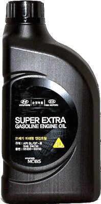 Моторное масло Hyundai/KIA Super Extra Gasoline 5W30 / 0510000110 от компании Бесплатная доставка по Беларуси - фото 1