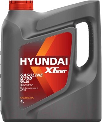 Моторное масло Hyundai XTeer Gasoline G700 5W40 / 1041136 от компании Бесплатная доставка по Беларуси - фото 1