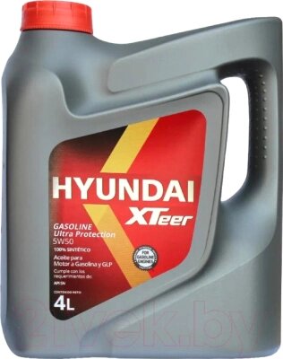 Моторное масло Hyundai XTeer XTeer Gasoline Ultra Protection 5W50 / 1041129 от компании Бесплатная доставка по Беларуси - фото 1