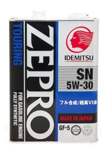 Моторное масло Idemitsu Zepro Touring 5W30 SN/GF-5 / 1845041
