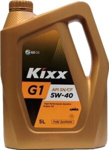 Моторное масло Kixx G1 SN Plus 5W40 / L2102350E1