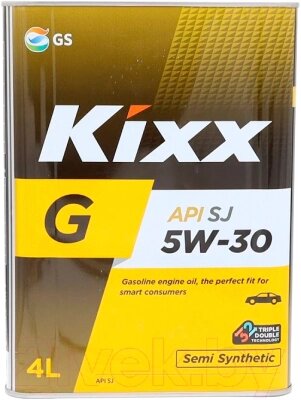 Моторное масло Kixx Gold SJ 5W-30 SJ/CF / L531744TE1 от компании Бесплатная доставка по Беларуси - фото 1