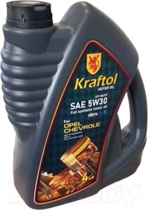 Моторное масло Kraftol 5W30 для Opel SN/CF C3 / 4120
