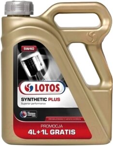Моторное масло Lotos Synthetic Plus SN/CF 5W40