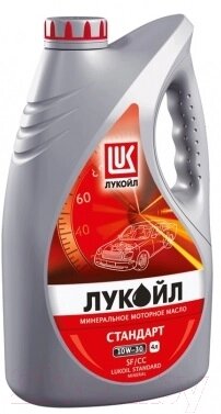 Моторное масло Лукойл Стандарт 10W40 API SF/CC / 19185 от компании Бесплатная доставка по Беларуси - фото 1