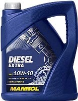 Моторное масло Mannol Diesel Extra 10W40 CH-4/SL / MN7504-5 от компании Бесплатная доставка по Беларуси - фото 1