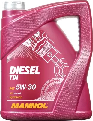 Моторное масло Mannol Diesel TDI 5W30 SN/CH-4 / MN7909-5 от компании Бесплатная доставка по Беларуси - фото 1