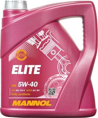 Моторное масло Mannol Elite 5W40 SN/CF / MN7903-4 от компании Бесплатная доставка по Беларуси - фото 1
