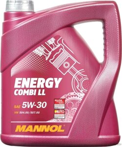 Моторное масло Mannol Energy Combi LL 5W30 SM/CF / MN7907-4