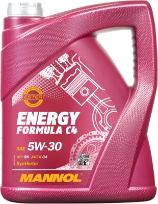 Моторное масло Mannol Energy Formula C4 5W30 / MN7917-5 от компании Бесплатная доставка по Беларуси - фото 1