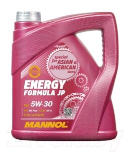 Моторное масло Mannol Energy Formula JP 5W30 SN / MN7914-4
