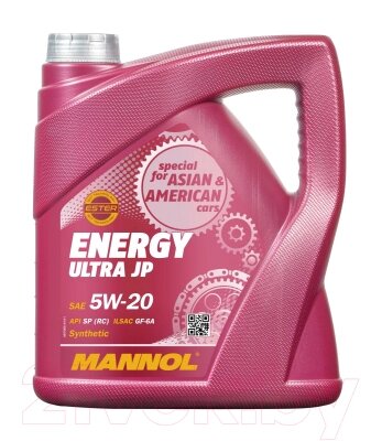 Моторное масло Mannol Energy Ultra JP 5W20 API SN / MN7906-5 от компании Бесплатная доставка по Беларуси - фото 1
