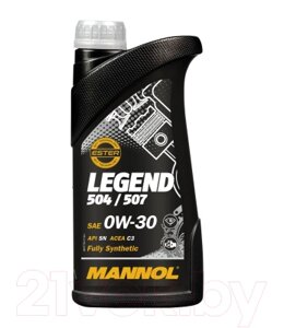 Моторное масло Mannol Legend 504/507 0W30 SN / MN7730-1