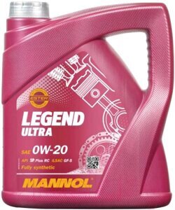 Моторное масло Mannol Legend Ultra 0W20 SP Plus RC / MN7918-4 от компании Бесплатная доставка по Беларуси - фото 1