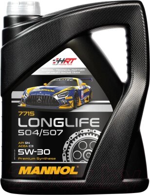 Моторное масло Mannol Longlife 504/507 5W30 / MN7715-5 от компании Бесплатная доставка по Беларуси - фото 1