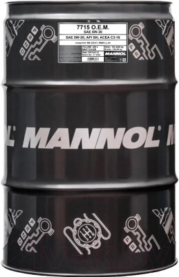 Моторное масло Mannol OEM 5W30 SN/SM/CF / MN7715-DR от компании Бесплатная доставка по Беларуси - фото 1