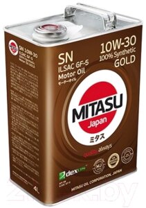 Моторное масло Mitasu Gold 10W30 / MJ-105-4