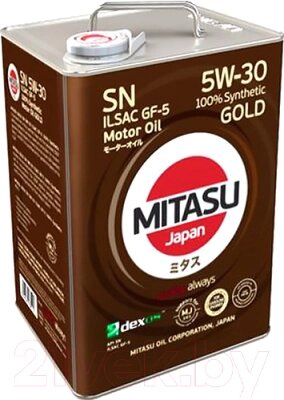 Моторное масло Mitasu Gold 5W30 / MJ-101-6 от компании Бесплатная доставка по Беларуси - фото 1