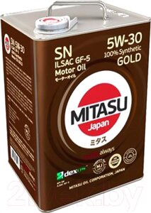 Моторное масло Mitasu Gold 5W30 / MJ-101-6
