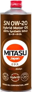 Моторное масло Mitasu Gold Hybrid SN 0W20 / MJ-102h-1