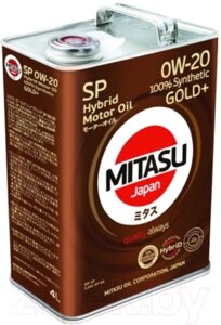 Моторное масло Mitasu Gold Plus Hybrid 0W20 SP GF-6A / MJ-P02h-4