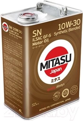 Моторное масло Mitasu Motor Oil 10W30 / MJ-121-4 от компании Бесплатная доставка по Беларуси - фото 1