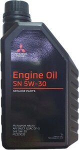 Моторное масло Mitsubishi Engine Oil 5W30 SN/CF GF-5 / MZ321035