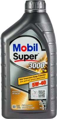 Моторное масло Mobil Super 3000 X1 5W40 / 152567 от компании Бесплатная доставка по Беларуси - фото 1