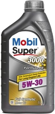 Моторное масло Mobil Super 3000 X1 Formula FE 5W30 / 152565 / 151521 от компании Бесплатная доставка по Беларуси - фото 1