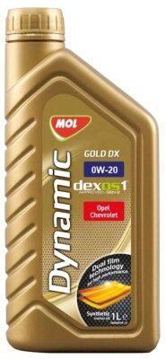 Моторное масло Mol Dynamic Gold DX 0W20 / 13302283 от компании Бесплатная доставка по Беларуси - фото 1