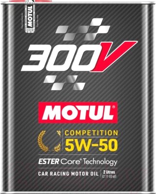 Моторное масло Motul 300V Competition 5W50 / 110817 от компании Бесплатная доставка по Беларуси - фото 1