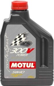 Моторное масло Motul 300V Power 5W40 / 104242