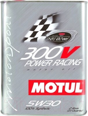 Моторное масло Motul 300V Power Racing 5W30 104241/110814 от компании Бесплатная доставка по Беларуси - фото 1