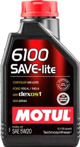 Моторное масло Motul 6100 Save-lite 5W20 / 108009