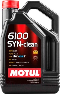 Моторное масло Motul 6100 Syn-Clean 5W30 / 107948 от компании Бесплатная доставка по Беларуси - фото 1