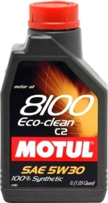 Моторное масло Motul 8100 Eco-clean 5W30 / 101542 от компании Бесплатная доставка по Беларуси - фото 1