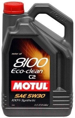 Моторное масло Motul 8100 Eco-clean 5W30 / 101545 от компании Бесплатная доставка по Беларуси - фото 1