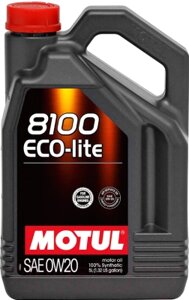 Моторное масло Motul 8100 Eco-lite 0W20 / 108536