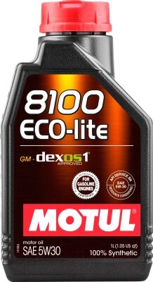 Моторное масло Motul 8100 Eco-lite 5W30 / 108212 от компании Бесплатная доставка по Беларуси - фото 1