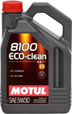 Моторное масло Motul 8100 X-Clean EFE 5W30 / 109470 от компании Бесплатная доставка по Беларуси - фото 1