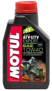 Моторное масло Motul ATV-UTV Expert 4T 10W40 / 105939