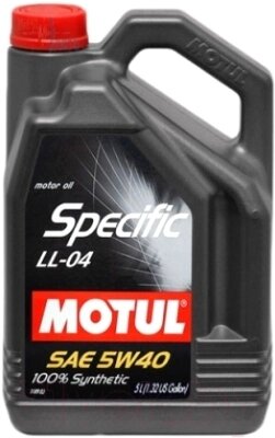 Моторное масло Motul Specific LL-04 5W40 / 101274 от компании Бесплатная доставка по Беларуси - фото 1